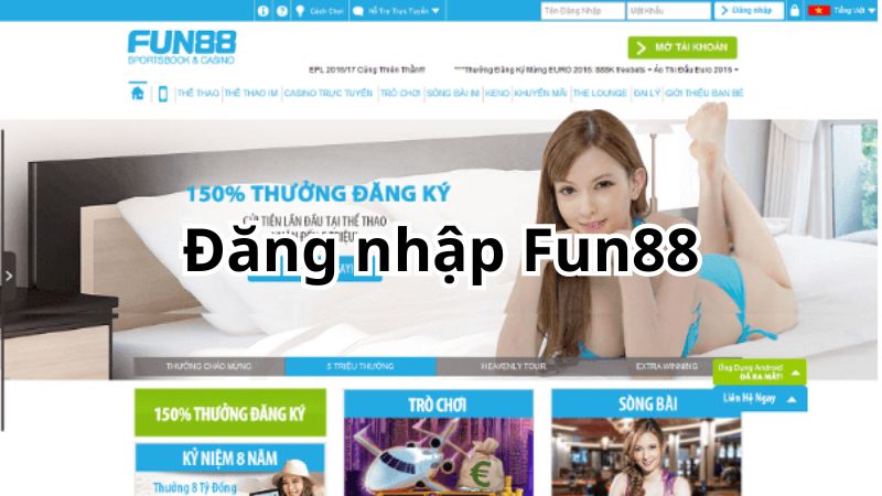 đăng nhập Fun88